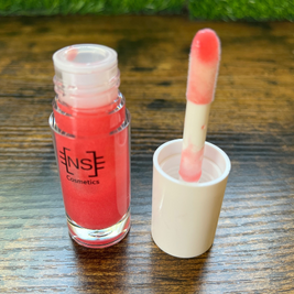 Organic Pink Lemon Lip Gloss - N S Cosmetics