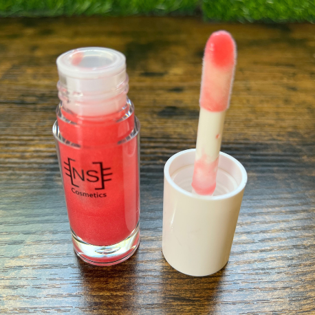 Organic Pink Lemon Lip Gloss - N S Cosmetics