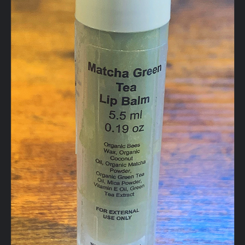 Matcha Green Tea Lip Balm - N S Cosmetics 